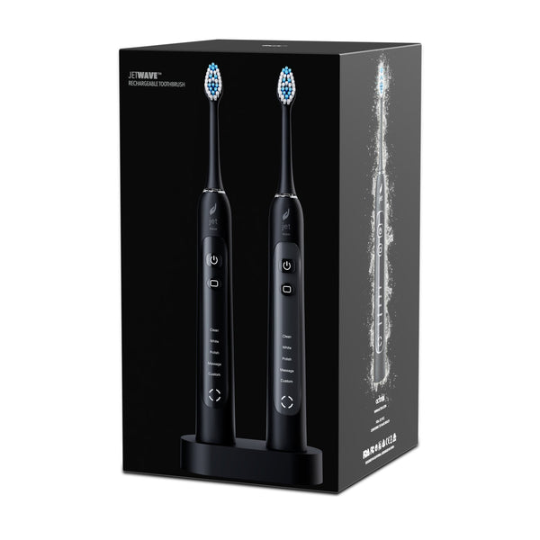 JetWave Sonic Electric Toothbrush Dual Set JetWave Brush