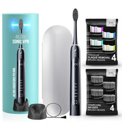 JetWave Rechargeable Sonic Toothbrush - Black