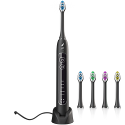 JetWave Rechargeable Sonic Toothbrush - Black
