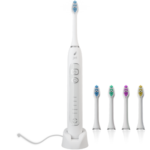 JetWave Rechargeable Sonic Toothbrush - White