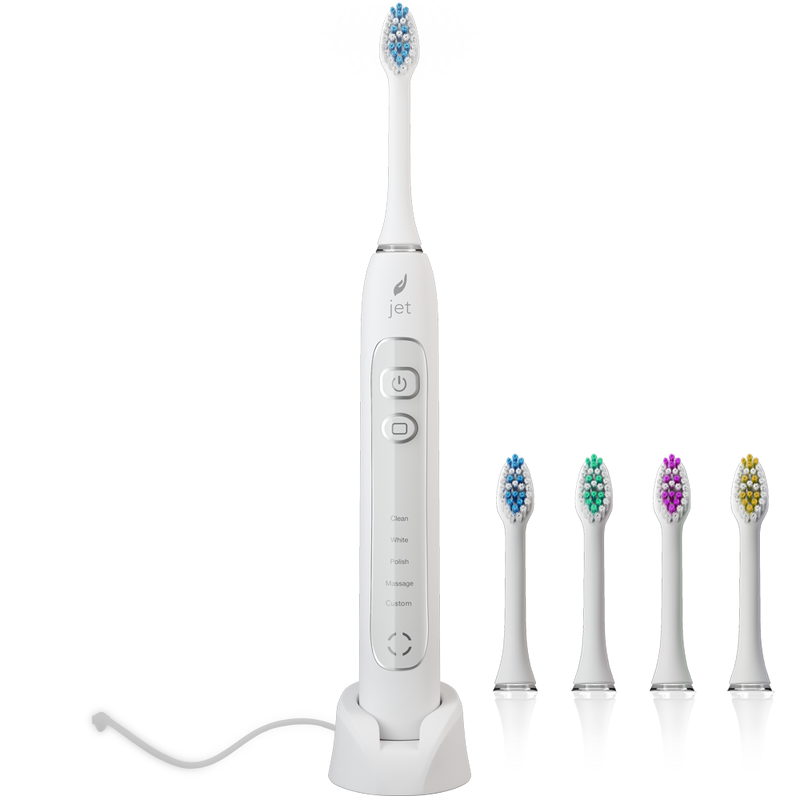 JetWave Rechargeable Sonic Toothbrush - White